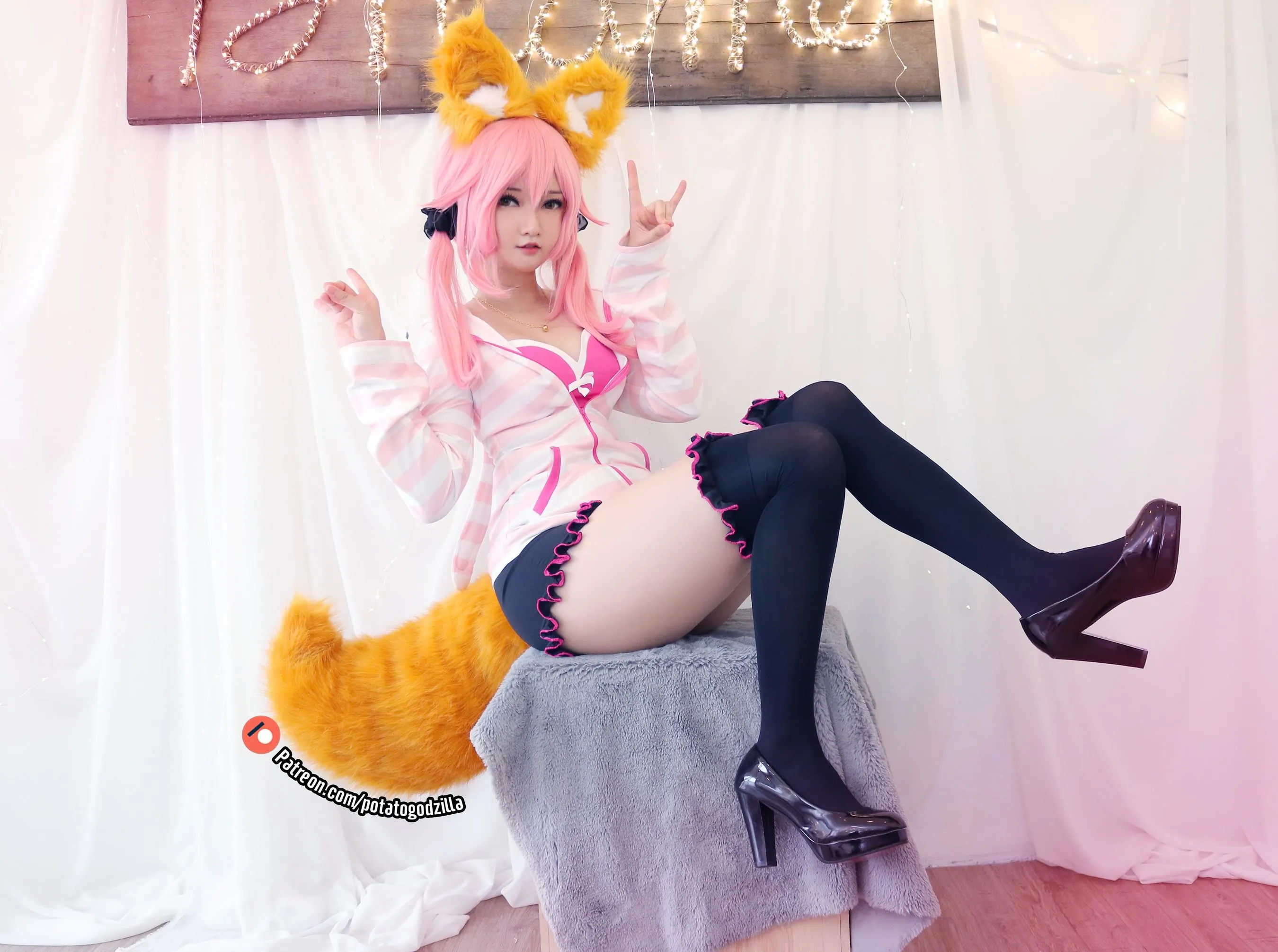Potato Godzilla – NO.76 Tamamo School Uniform [50P]插图4